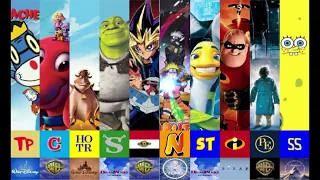 Animated/Anime Films of 2000's Timeline (2000-2009) (Most Viewed Video)