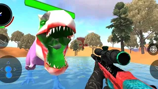Wild Animal Hunter 3D - Dinosaur Hunter Game - Android Gameplay #155