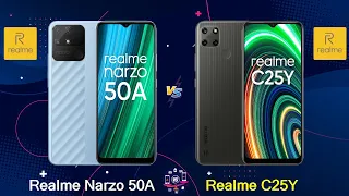 Realme Narzo 50A Vs Realme C25Y - Full Comparison [Full Specifications]