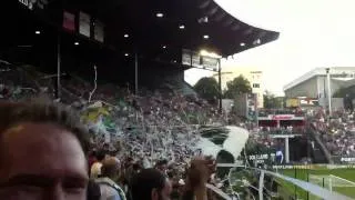 Timbers Army - Operation Enduring Streamers vs. Toronto FC - July 30, 2011