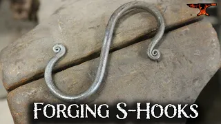 How to Forge S hooks - Blacksmiths Essential Skills -