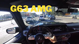 New 2022 Mercedes-AMG G63  Special Edition POV test drive