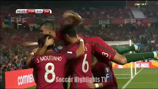 Portugal vs Switzerland 2-0 World Cup Qualifiers All Goals October 10 ,2017