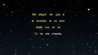 BAILÉ CON MI EX - Karaoke - Becky G