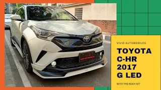 TOYOTA C-HR 2017 WITH TRD BODY KIT