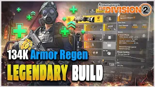 The Division 2 | CRAZY LEGENDARY ARMOR REGEN BUILD | BEST SOLO BUILD