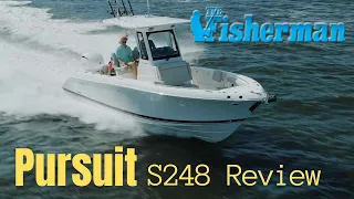 Pursuit S248 Review   The Fisherman Magazine