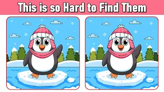 【Find the 3 Differences】Try difficult brain teasers that you can enjoy anytime, anywhere!