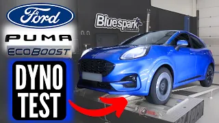 Ford Puma 1.0 EcoBoost 123bhp/125ps Dyno Test with Bluespark Tuning Box