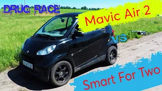 Smart For Two vs Mavic Air 2 (drone) / Drug Racing / Кто быстрее?
