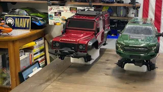 Traxxas TRX4 Defender Converted to Clipless Mount