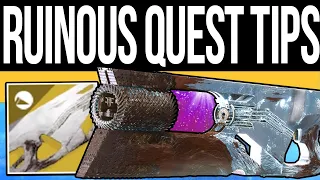 Destiny 2 | How to Get RUINOUS EFFIGY! Missive Quest Guide, Savathun's Marionettes EASY & Rewards!