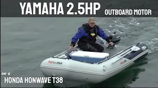 Honda Honwave T38 & Yamaha 2.5 HP Outboard Motor