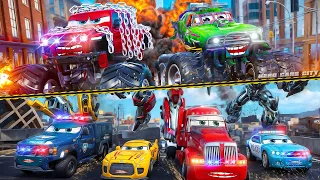 Ultimate Monster Trucks, Transformers, Police Chase, Racing & Crashes of Hero Cars Movie Compilation