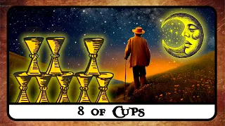 8 of Cups Tarot Card Meaning ☆ Reversed, Secrets, History ☆