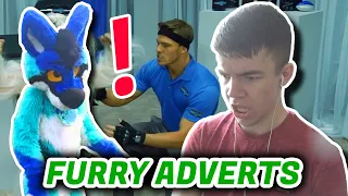 A SHOCK FESTIVAL...! | Reacting to Furry Adverts