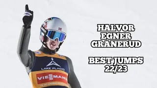 Halvor Egner Granerud - Best Jumps 22/23