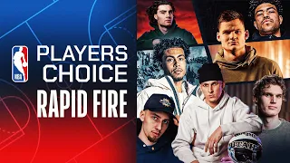 Josh Giddey, Lauri Markkanen, Tyler Herro & More Go Rapid Fire With Rachel DeMita | PLAYERS CHOICE