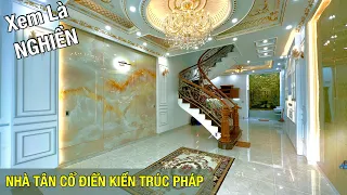 CHOÁNG NGỢP Với “SIÊU PHẨM” Tân Cổ Điển “ KIẾN TRÚC PHÁP”| Bán nhà Bình Dương| Bán nhà Gò Vấp