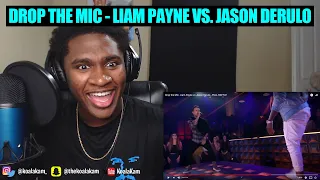 LIAM OUT HERE VIOLATING!! Drop the Mic- Liam Payne vs Jason Derulo - FULL BATTLE | REACTION