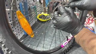 Bisiklet Ön Göbek bakımı detaylı - переборка передн. втулки -Bicycle  front hub service