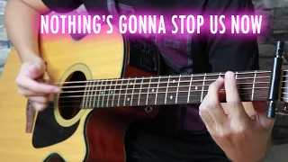 Nothing's Gonna Stop Us Now By Starship (Fingerstyle Guitar Cover)