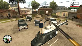 Ken Rosenberg Steals All Police Cars / Gta San Andreas