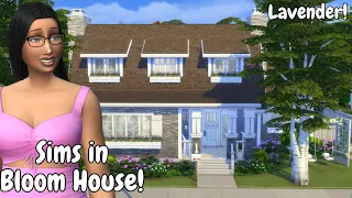 building a house for the Sims in Bloom challenge