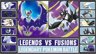 LEGENDARY POKÉMON vs FUSION POKÉMON | Themed Pokémon Battle