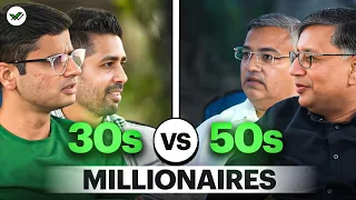 30 Year Old Millionaires VS 50 Year Old Millionaires