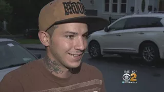 Man Speaks Out After His Leg Plunges Into Small Sinkhole In Brooklyn