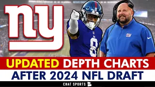 UPDATED New York Giants Depth Charts After 2024 NFL Draft