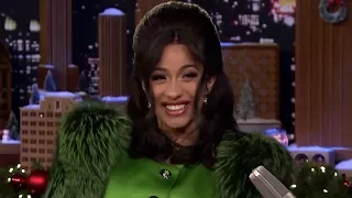 Cardi B EXPLAINS Her Name & Fallon Can't Contain His Laughter In Interview