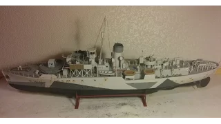 A Tour of My HMCS Snowberry 1/72 Revell