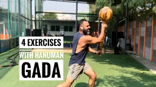 Gada | Mace : 4 different exercises to build strength