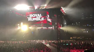 THE FIEND BRAY WYATT ENTERS THE RING AT ROYAL RUMBLE 2020