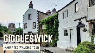 GIGGLESWICK | 4K Narrated Walking Tour | Let's Walk 2021