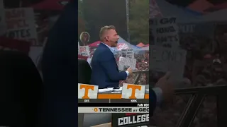 Pat McAfee has lost his mind #collegefootball #lukebryan #patmcafee #rockytop #secfootball #sec