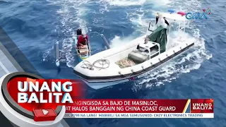 Pilipinong mangingisda sa Bajo de Masinloc, hinarang at halos banggain ng China Coast Guard | UB