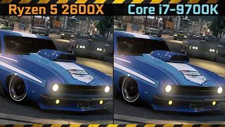 Ryzen 5 2600X vs Core i7-9700K | MAFIA 3 | Gaming Benchmark Test