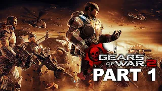 GEARS OF WAR 2 Gameplay Walkthrough Part 1 - No Commentary (Xbox One X Enhanced)