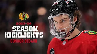 Connor Bedard 2023-24 Season Highlights | Chicago Blackhawks