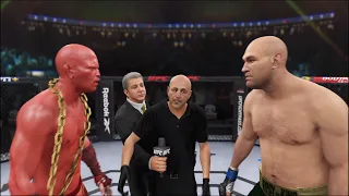 Tyson Fury vs. Red Gargoyle - EA Sports UFC 4 - Boxing Stars 🥊