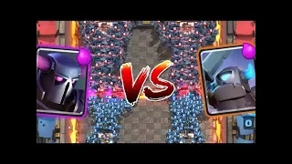 MINI PEKKA VS PEKKA | CLASH ROYALE SUPER CHALLENGE