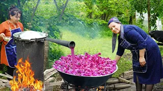 Making Rose Water and Flower Jam in Spring - 1 Hour Of The Best Flower Recipes