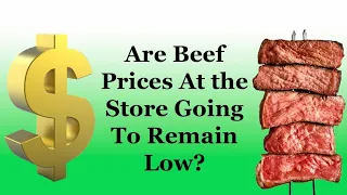 Are Beef Prices At The Store Going To Remain Low?