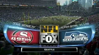 2013 NFC Championship 49ers vs Seahawks NFL Primetime Highlights (Fox Intro)