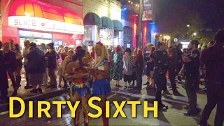 Halloween on Dirty Sixth | Austin Texas