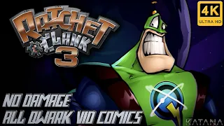 Ratchet & Clank 3 All Qwark Vid-Comics | 100% Collectibles | No Damage