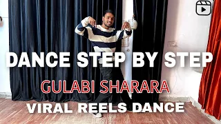 Gulabi SHARARA ( Viral reel ) - Step By Step - Dance Tutorial